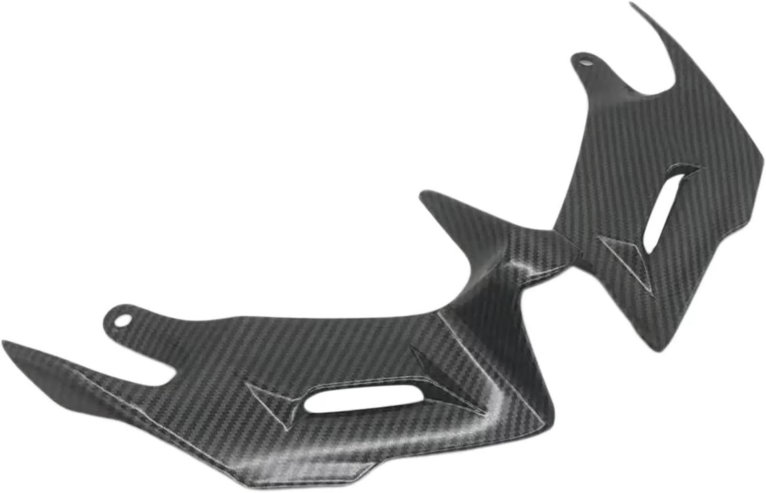 Side wing spoilers Aerodynamic Winglets Front Fairing Wing Lower Wing Cover Protector Motorcycle Spoiler For Y&amaha YZF R3 R25 2014-2018(Type C)