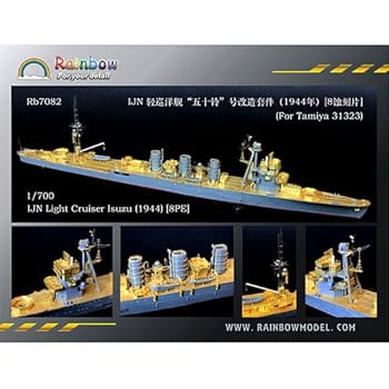 レインボーモデル＆フジミ　1/:00 軽巡洋艦用エッチングパーツ レインボーモデル＆フジミ 1/:00 軽巡洋艦用エッチングパーツ