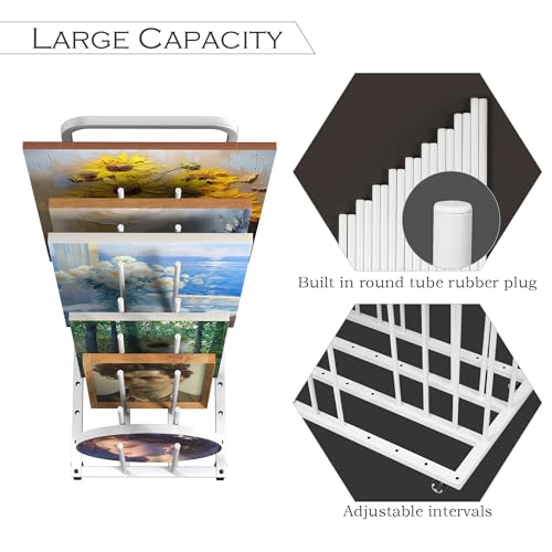 Image of Art Canvas Storage Rack