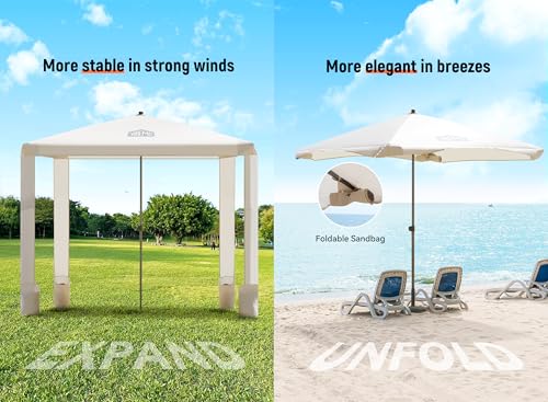 Decofy Beach Cabana 6.2' x 6'