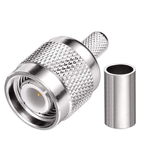 Kit connecteur TNC a sertir faible perte compatible cable coaxial RG400