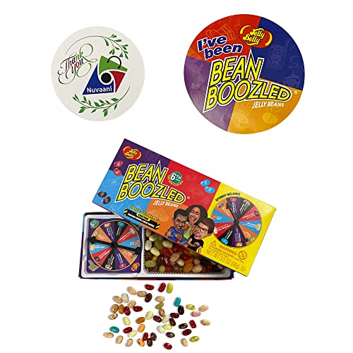 Jelly Belly Bean Boozled Jelly Beans - 6th edition Spinner Box | Whole Family Fun Game | Nice and Weird Flavors Tasting Game | Adults and Kids Game | Jelly Belly Bean Boozled Jelly Beans - 6th edition Spinner Box | Whole Family Fun Game | Nice and Weird Flavors Tasting Game | Adults and Kids Game |