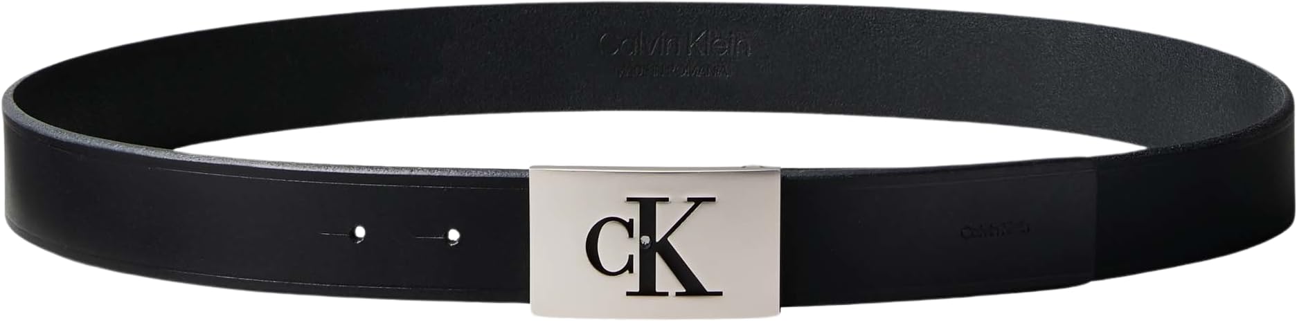 Calvin Klein Ssnl Mono Plaque 35mm Fixed Lv04d7087g Cinture Uomo