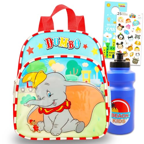 Disney Elephant Toddler Backpack Set for Kids - Bundle with 12