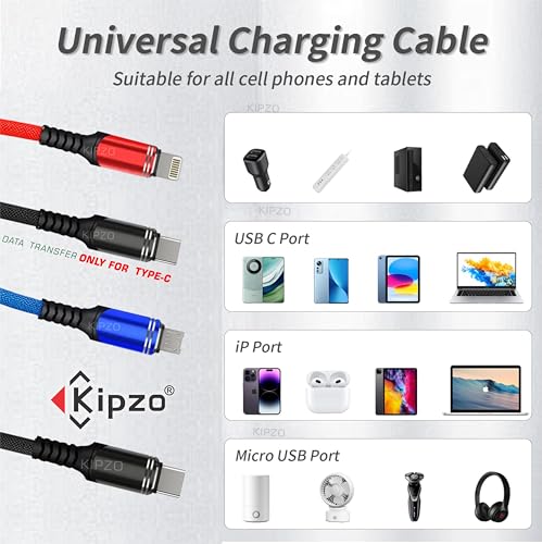 Image of TYPE C 30cm mini short multi 3 in 1 charging cable super Dash Warp PD 65w fast car charger power bank cord Type c Micro iOS Android galaxy with mobile tablet adapter (ONLY TYPE-C DATA Transfer)