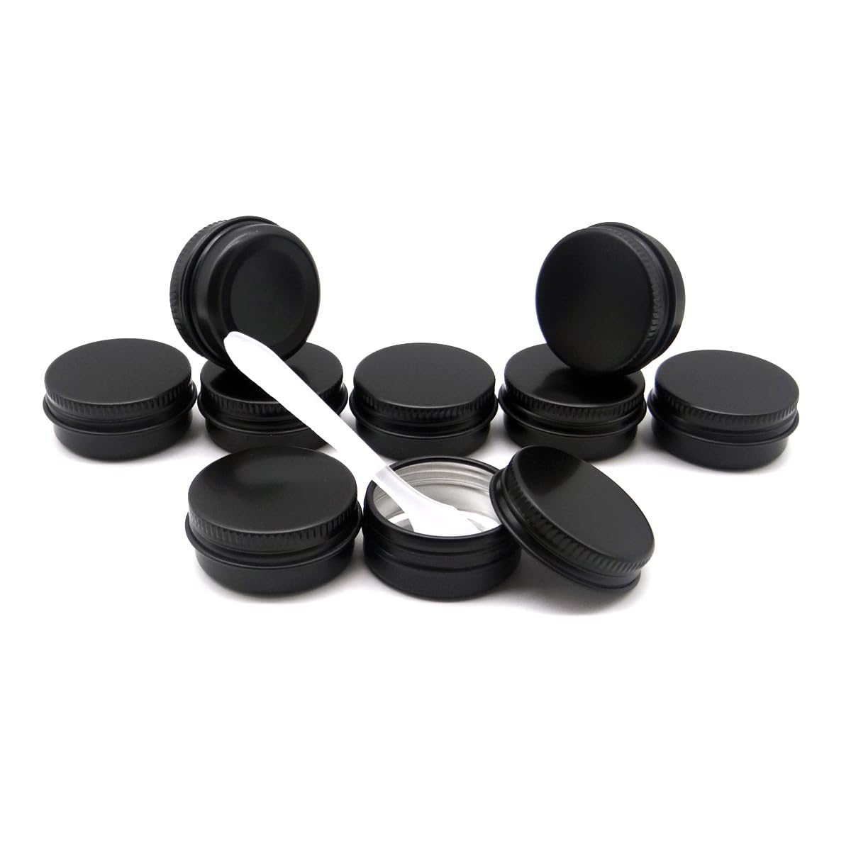 Wopanxye 10ml Aluminum Tin Jar, 1/3 oz Makeup Containers - Image 3