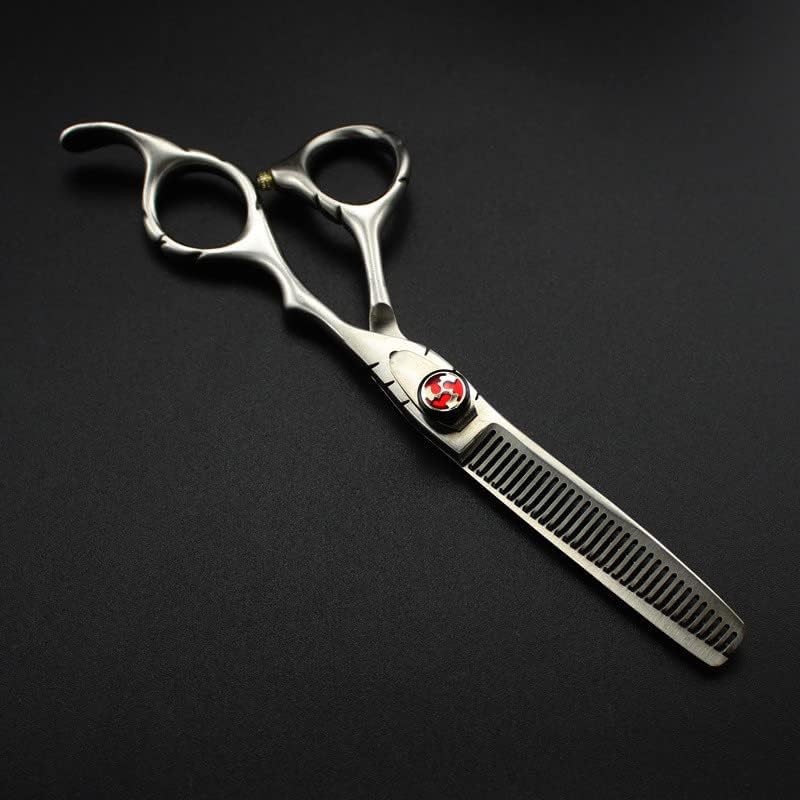 Hair Scissors,Hair Cutting Scissors Shears Kit, 6 Inch Professional JP 440c Steel Matte Cut Hair Scissors Haircut Thinning Barber Cutting Shears Tools Hairdresser Scissors Set.