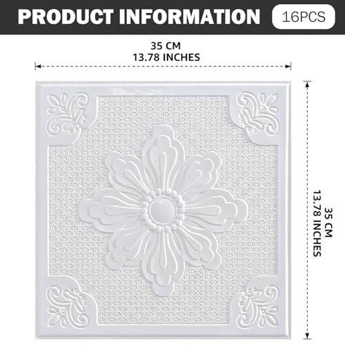 Repare techos dañados con azulejos de espuma impermeables tipo 1 4
