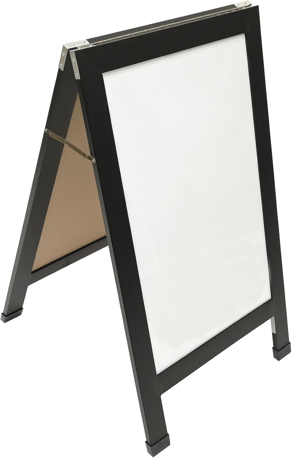 Excello Global Products 40" x 22" Indestructible A-Frame Whiteboard - Black