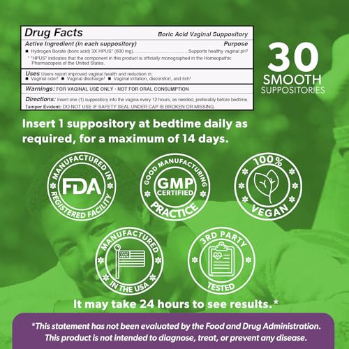 Intimate Rose IR-019 Boric Acid Suppositories thumb #7