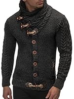 Algopix Similar Product 2 - Leif Nelson Mens Knitted Jacket