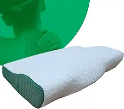 Travesseiro Ergonômico - Vitasono - Cervical Original®, suporte ideal. Contra dores no pescoço e na coluna. Combate a insônia e o ronco.