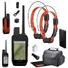 Garmin Alpha 300i Handheld Advanced Dogs Tracking & Training System with inReach Technology Bundle with 2X Garmin Dog Collar Alpha TT25 Tracker & Training Collar with GPS Charger and More Accessories
