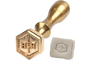 Personalized Clay Stamp for Pottery, Stamp for Clay, Initial Ceramic Stamp, Custom...