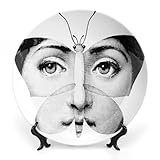 Photo Gallery rotooy lina cavalieri plate, fornaset piatto decorativo, piatto decorativo da parete, misterioso volto piatto da parete decorazione da parete, con staffa e speciale gancio a molla, 25,4 cm, b22 Photo Gallery rotooy lina cavalieri plate, fornaset piatto decorativo, piatto decorativo da parete, misterioso volto piatto da parete decorazione da parete, con staffa e speciale gancio a molla, 25,4 cm, b22