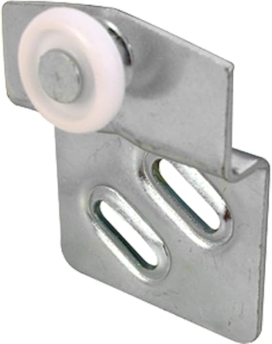 Prime-Line N 6668 By-pass - Rodillos delanteros y soportes para puertas Atlas (paquete de 2)