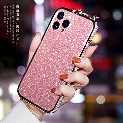 Cadre Métal iPhone 11 Pro Coque Luxury Diamond Strass Brillants Noir - 2