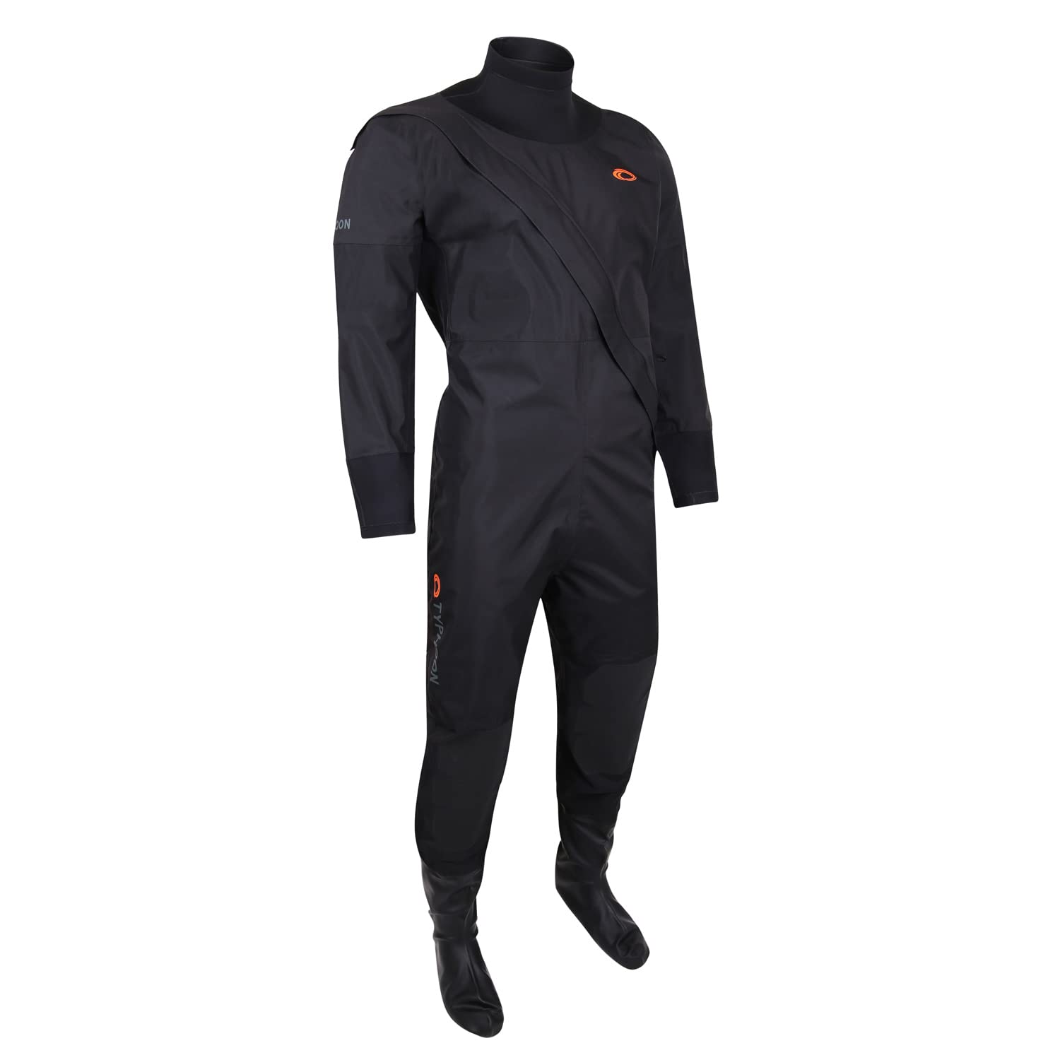 Typhoon 2025 Traje Runswick Unisex con Entrada Frontal 100194 - Black