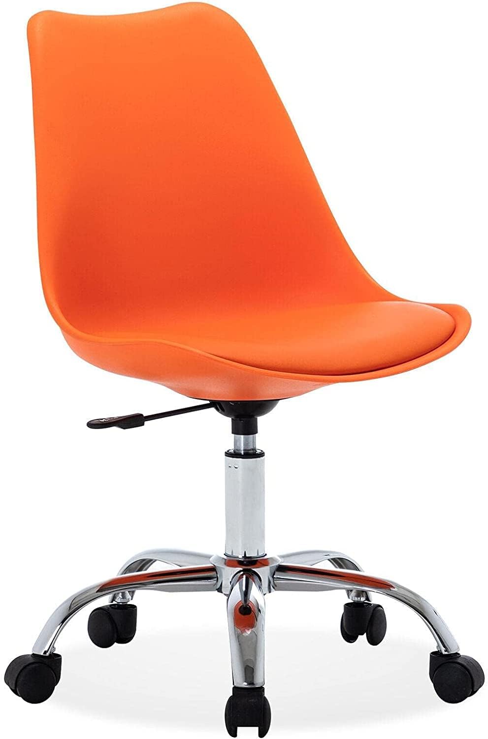 CRAFTSPEN Height-Adjustable Revolving Stool with Black Wheels & Back Support – Ideal for Kitchen, Clinic, Hospital, Salon, Spa, Restaurant, and Bar – Ergonomic Design 3