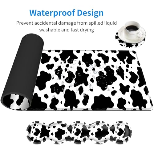 Tapis de souris de jeu grand format contre la fatigue des poignets