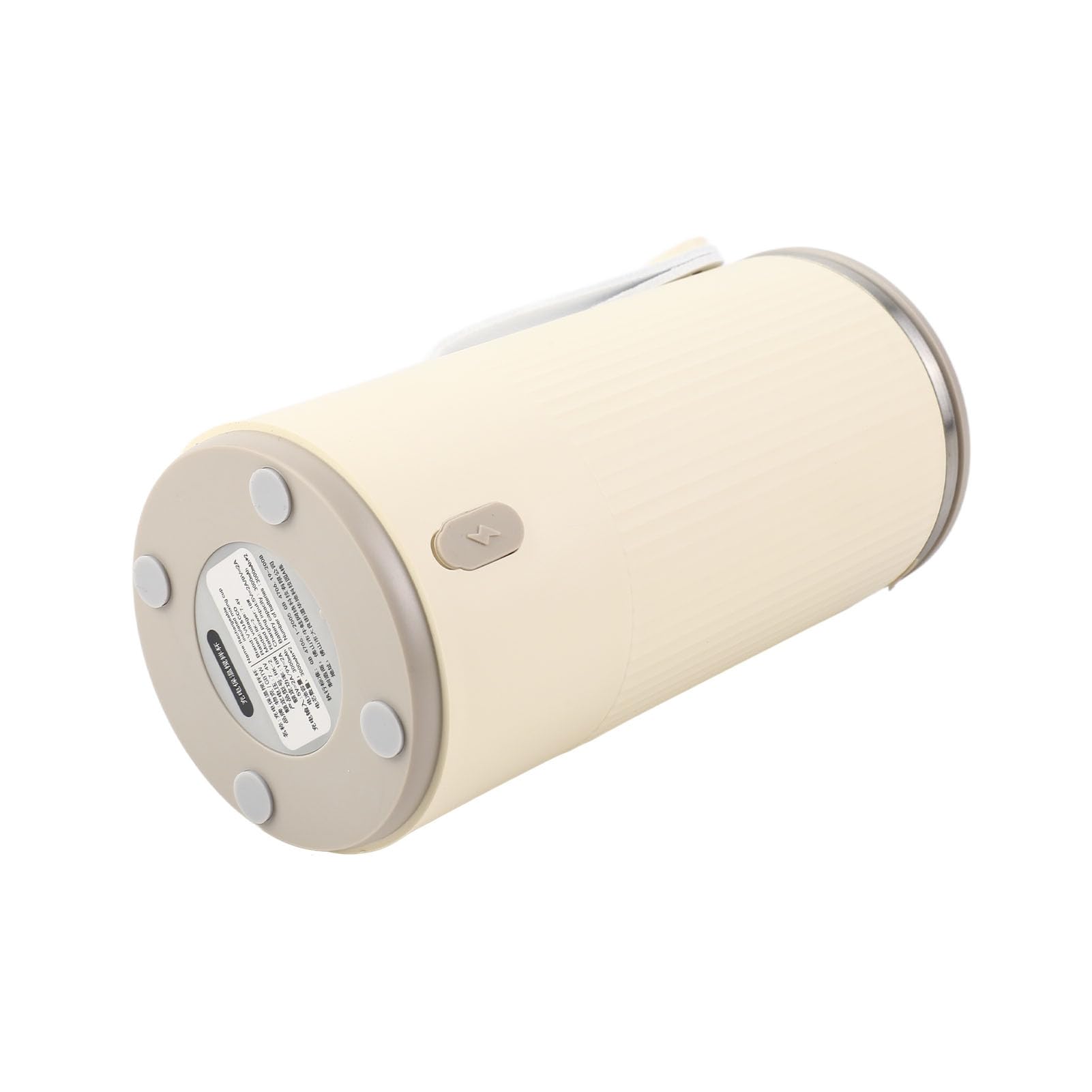 Hervidor Eléctrico Portátil de 400 Ml | Caldera de Agua Caliente Recargable por USB Inalámbrica con Agitador Incorporado para café con Leche, Acero Inoxidable, Calentamiento Rápido a 55 °C