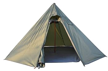 ワンポールテント 4〜6人用 高さ200cm Amazon.co.jp: 5-6人用 ワンポールテント 高さは約200センチ