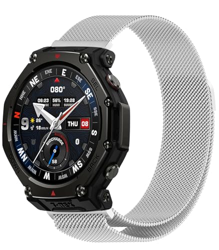 [ULIGADUO] poh For Amazfit T-Rex 3 Pro 48mmX}[gEHb`ɑΉ bVXgbv Cz (Vo[)