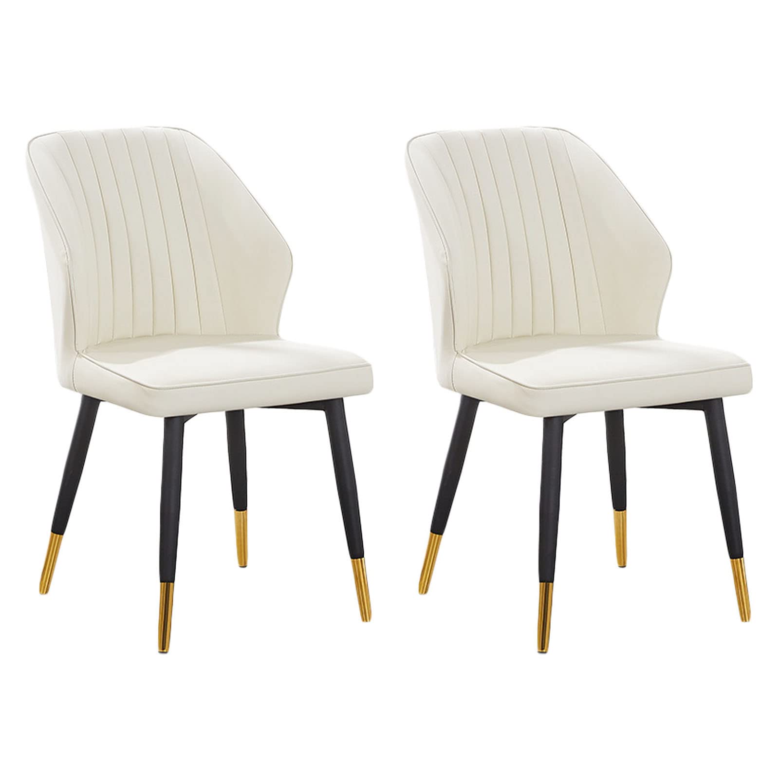 Dining Chairs Dining Room Chairs Set of 2 Faux Leather