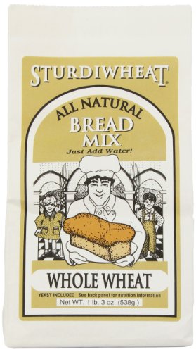 Sturdiwheat All Natural Bread Mix, Whole Wheat, 19-Ounce Package (Pack Of 4) #TOP4