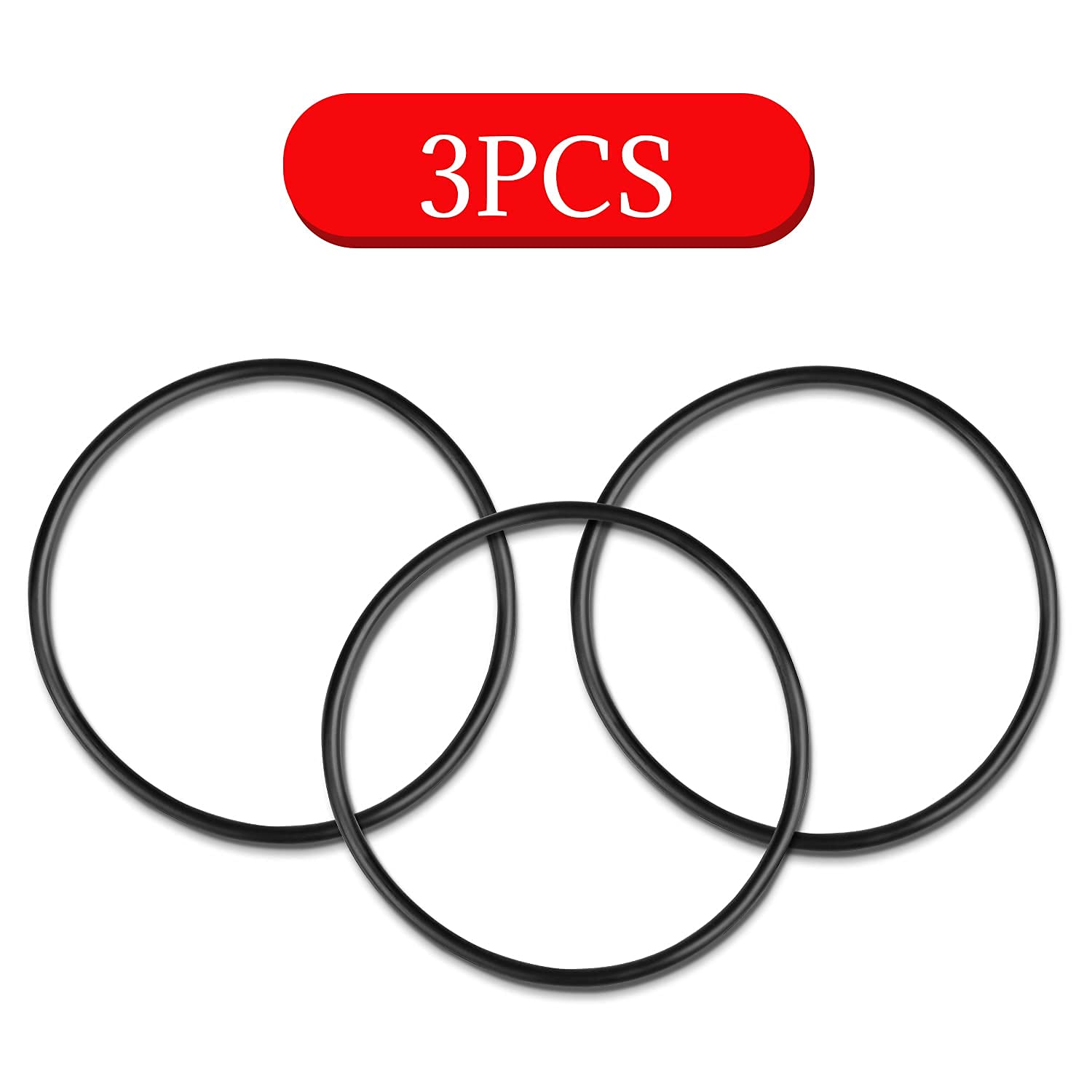 3.5" O.D Water Filter O-Ring Replaces Reverse Osmosis Water Filter Housings Set of 3