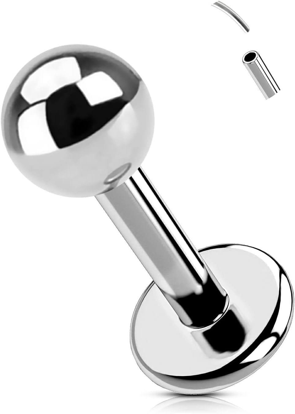 12 Piercing Ombelico In Acciaio Chirurgico - Pendenti Colorati Con Cristallo, Perfetti Per Un Look Trendy - Foto 8