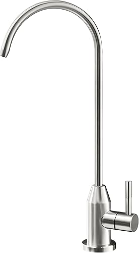 Grifo de filtro de agua, purificador de acero inoxidable para barra de fregadero de cocina, grifo de ósmosis inversa de agua potable, sistema de