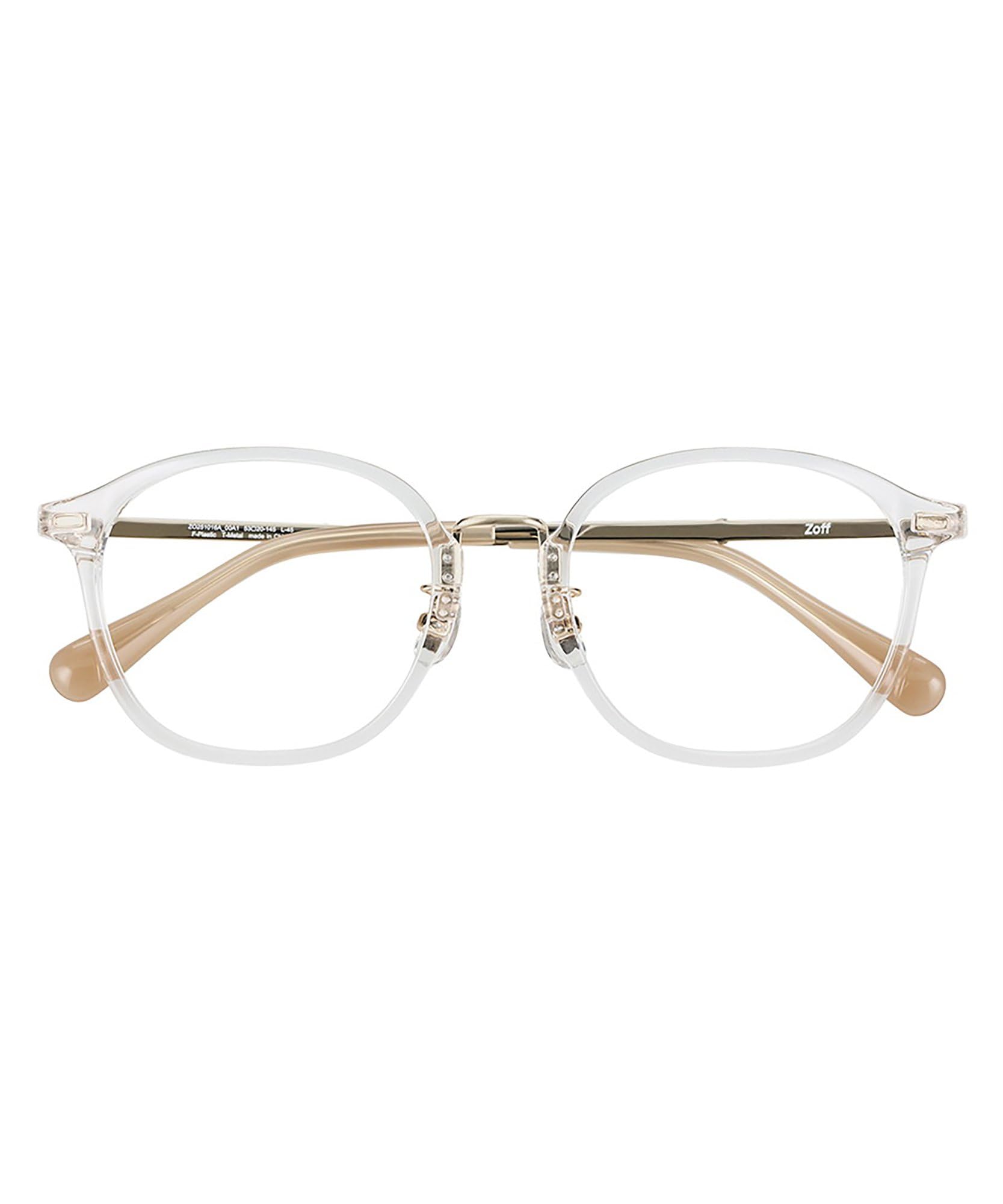 Amazon.co.jp: [ゾフ] CLASSIC ウェリントン型 メガネ (クリア