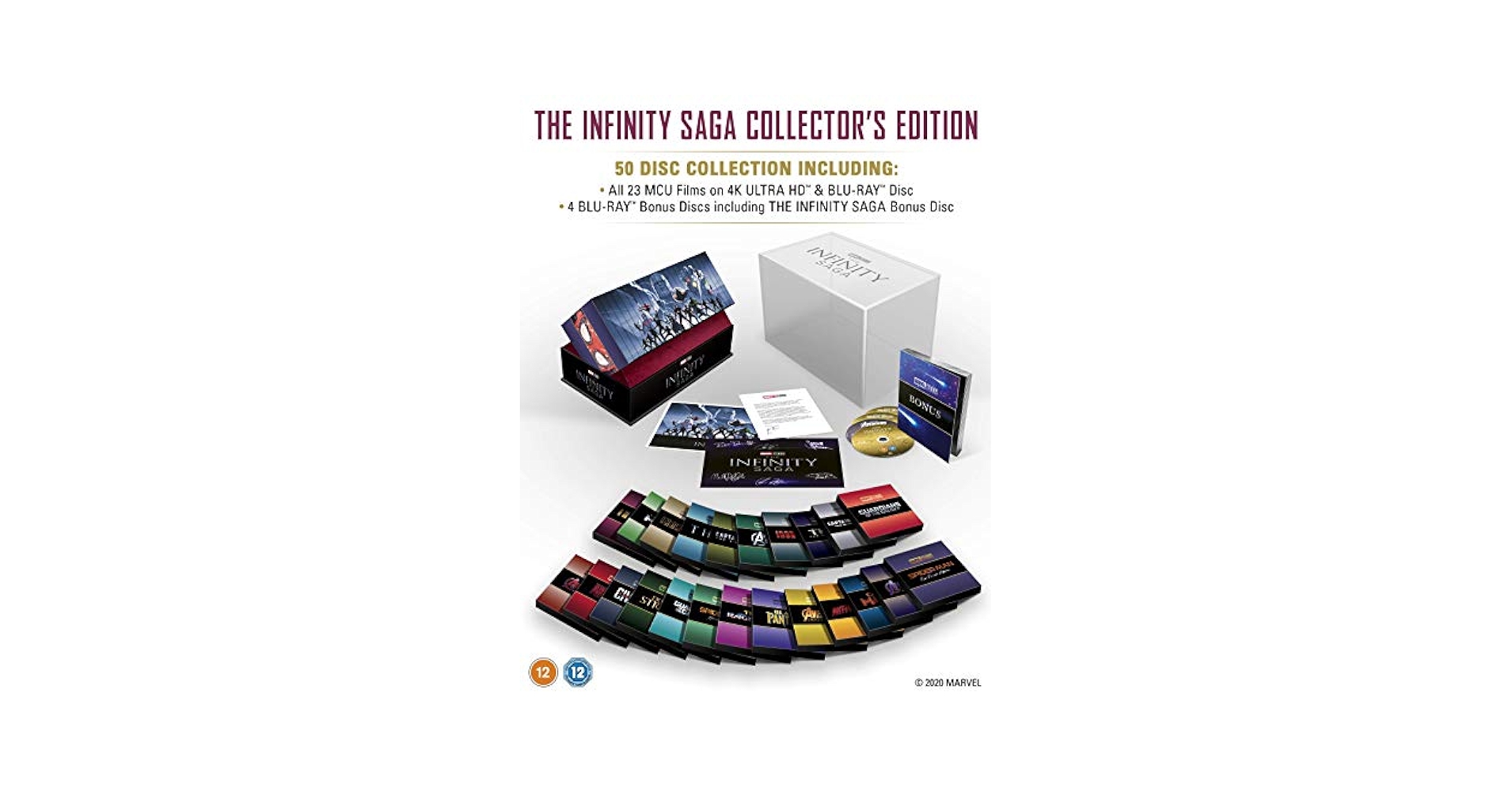 MCU インフィニティサーガ Blu-ray 23点セット Marvel Studios: The Infinity Saga 4K - Collector's Edition