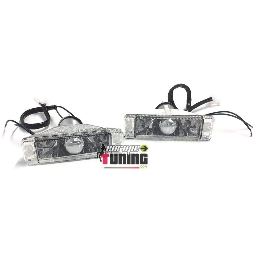 europetuning - 10633 - CLIGNOTANTS AVEC VEILLEUSES INTEGREES SILVER CHROME GOLF 1 GOLF 2 & POLO (10633)