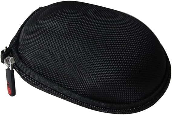 Hermitshell Hard Travel Case for Logitech M196 / Logitech M240 Silent / M220 Bluetooth Mouse (Only Case)(Black)