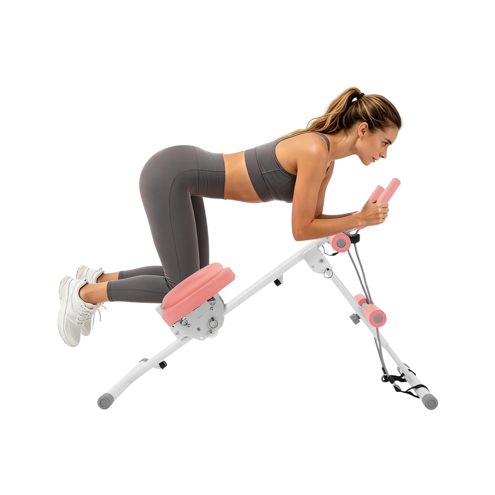 Entrenador abdominal para el hogar multifuncional plegable