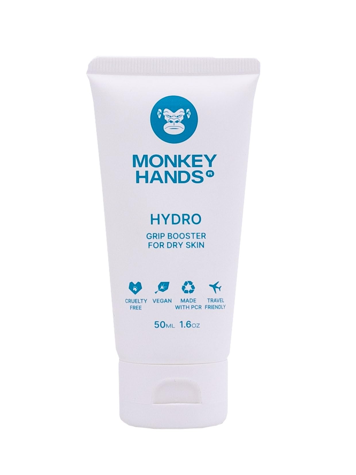 Monkey Hands HYDRO Grip Booster for Dry Hands – 50 ml Non-Oily Base Layer for Pole Dancing, Calisthenics, Aerial Sports – Vegan, Paraben-Free, Travel Size