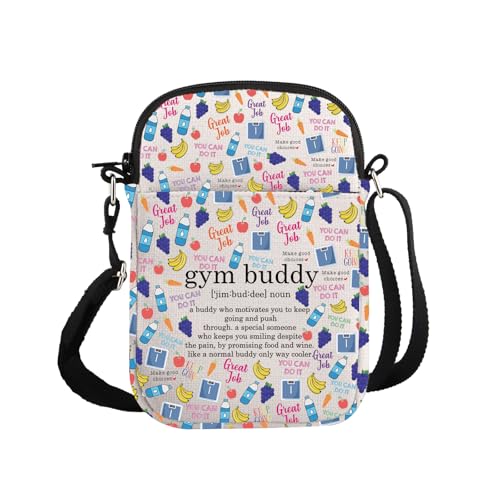 Bolsa cruzada PYOUL para amantes del gimnasio de diseño compacto y funcional