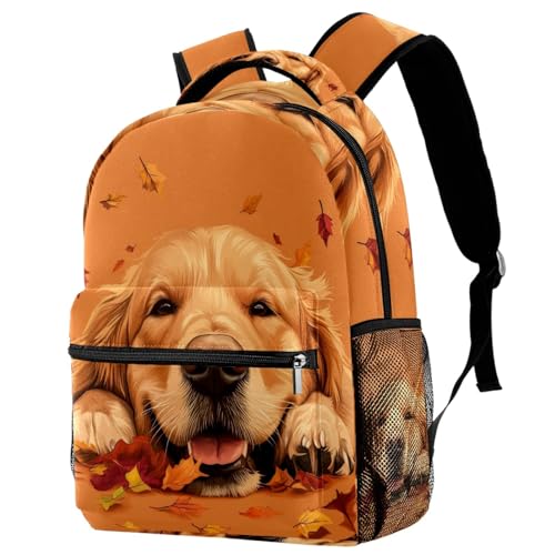 KengjuTesu Mochila de viaje con diseño de zorro, mochila escolar con soporte para botellas para niñas y niños, Multicolor 9, Talla única