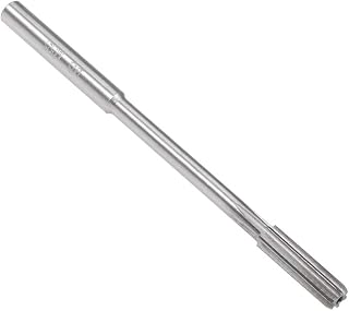 uxcell 5mm Chucking Reamer, HSS Cobalt M35 Lathe Machine Reamer D4 6 Straight Flutes, Round Shank Milling Cutting Tool, for Stainless Steel Alloy Copper Metal