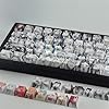 Tsungup Anime Keycaps-Side Print Keycap Set,PBT Japanese Custom Keycap Shine Through Backlit Keycaps 75 Percent,129 Keys Dye Sub Cherry Profile Keyboard Key caps for Cherry MX Mechanical Keyboard - Image 2