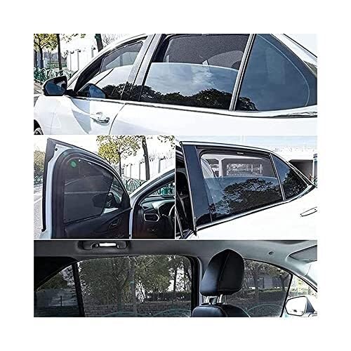 Tendine Tendine Parasole Laterali Per Subaru Per Forester 2013-2018, In Rete Traspirante, Accessori Per Auto, 2 Pezzi, Porte Posteriori