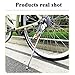 URZM 1PC Durable Bike Kickstand for 16 Inch Wheels - Rear Mount Support for Mountain, Road, BMX, and Kids Bikes - Black