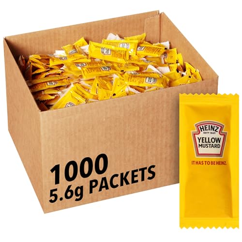 Image of Heinz Mild Mustard Single Serve (1000 ct Casepack)