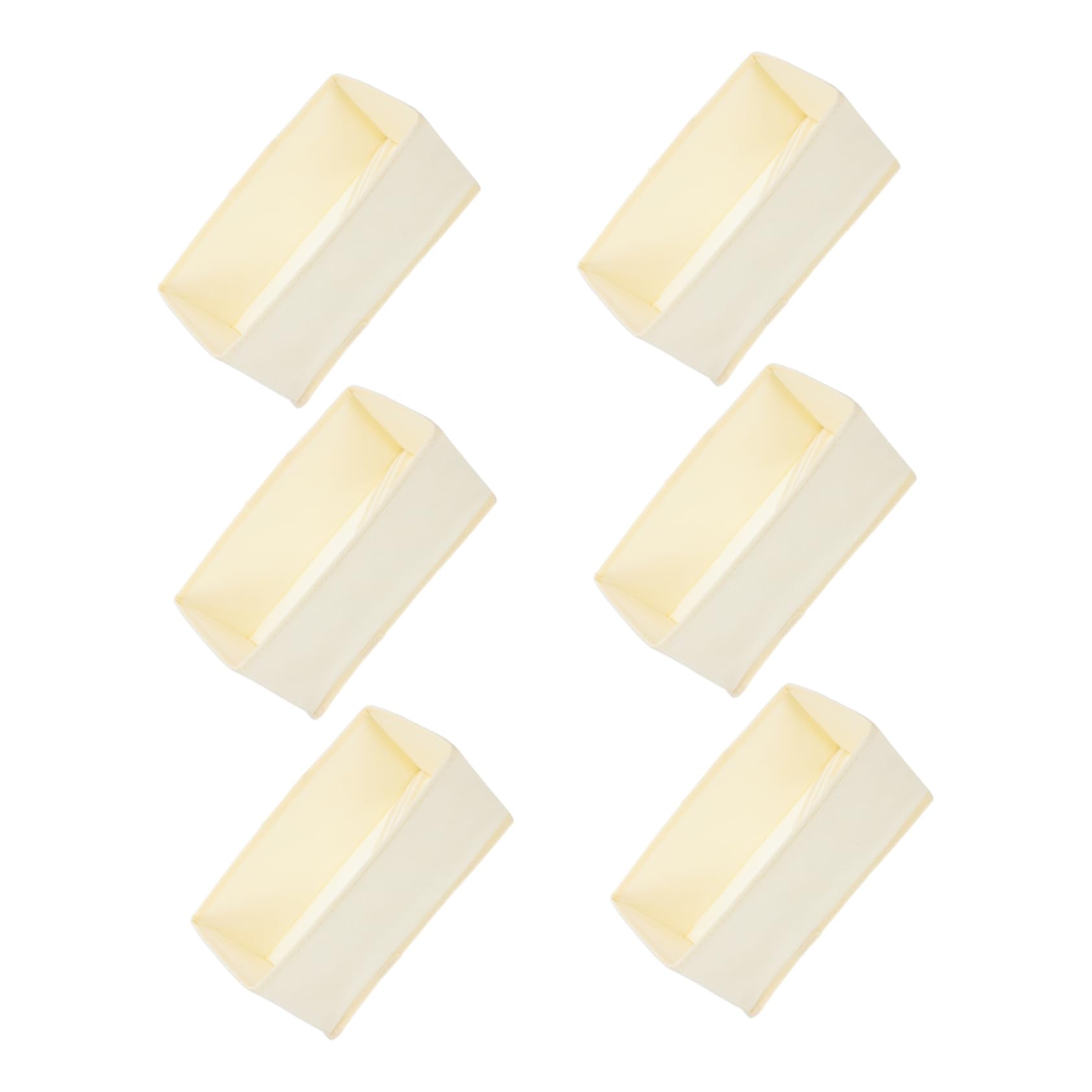 Organizador de Ropa Interior para Armario 6 Piezas Beige