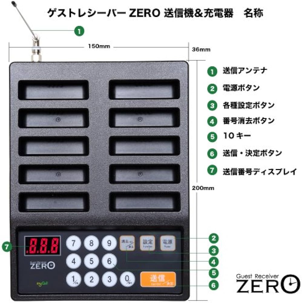 Amazon.co.jp: ゲストレシーバー ZERO お得な受信機5台セット…: 家電