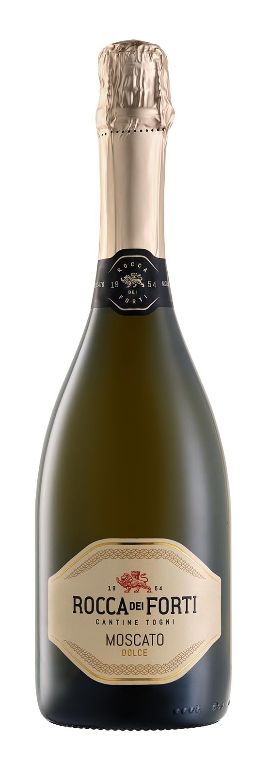 Rocca dei Forti Moscato Spumante Dolce di qualità - Pacco da 6 x 750 ml