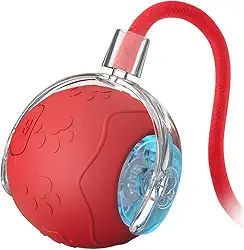 Bola Interativa para Gatos e Cães Inteligente 360º com Sensor de Movimento, 3 Modos Automáticos, Recarregável por USB, Estimula Exercício e Alivia o Tédio – Ideal para Gatos e Cães Pequenos