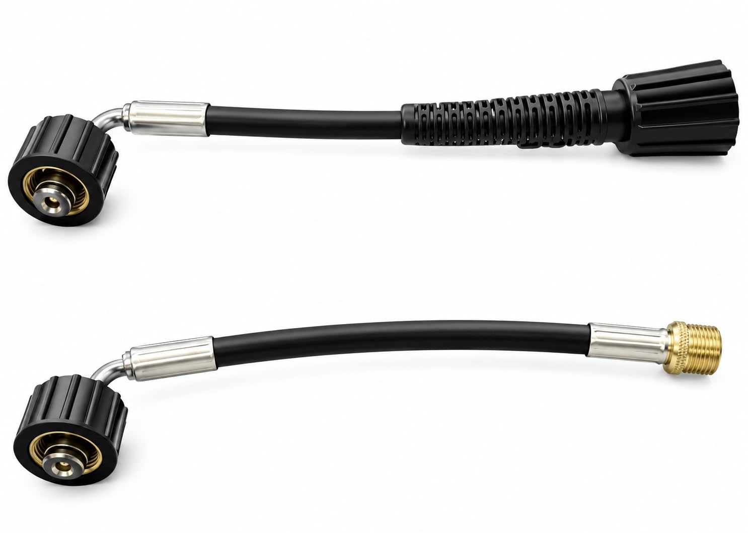 CONNETTORI TUBOLARI PER tubi HD M22x1,5 AG per Kärcher, Kräzle, doppio CONNETTORI TUBOLARI PER tubi HD M22x1,5 AG per Kärcher, Kräzle, doppio